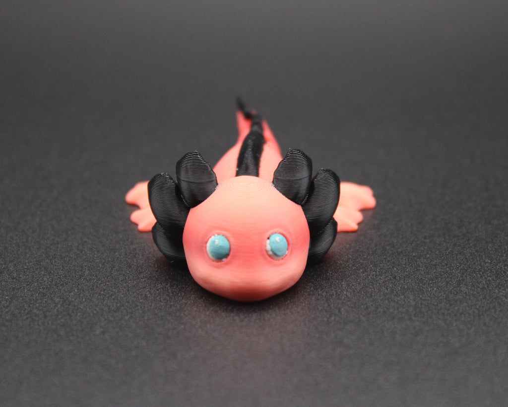 Aristotle - Articulating Axolotl Keychain