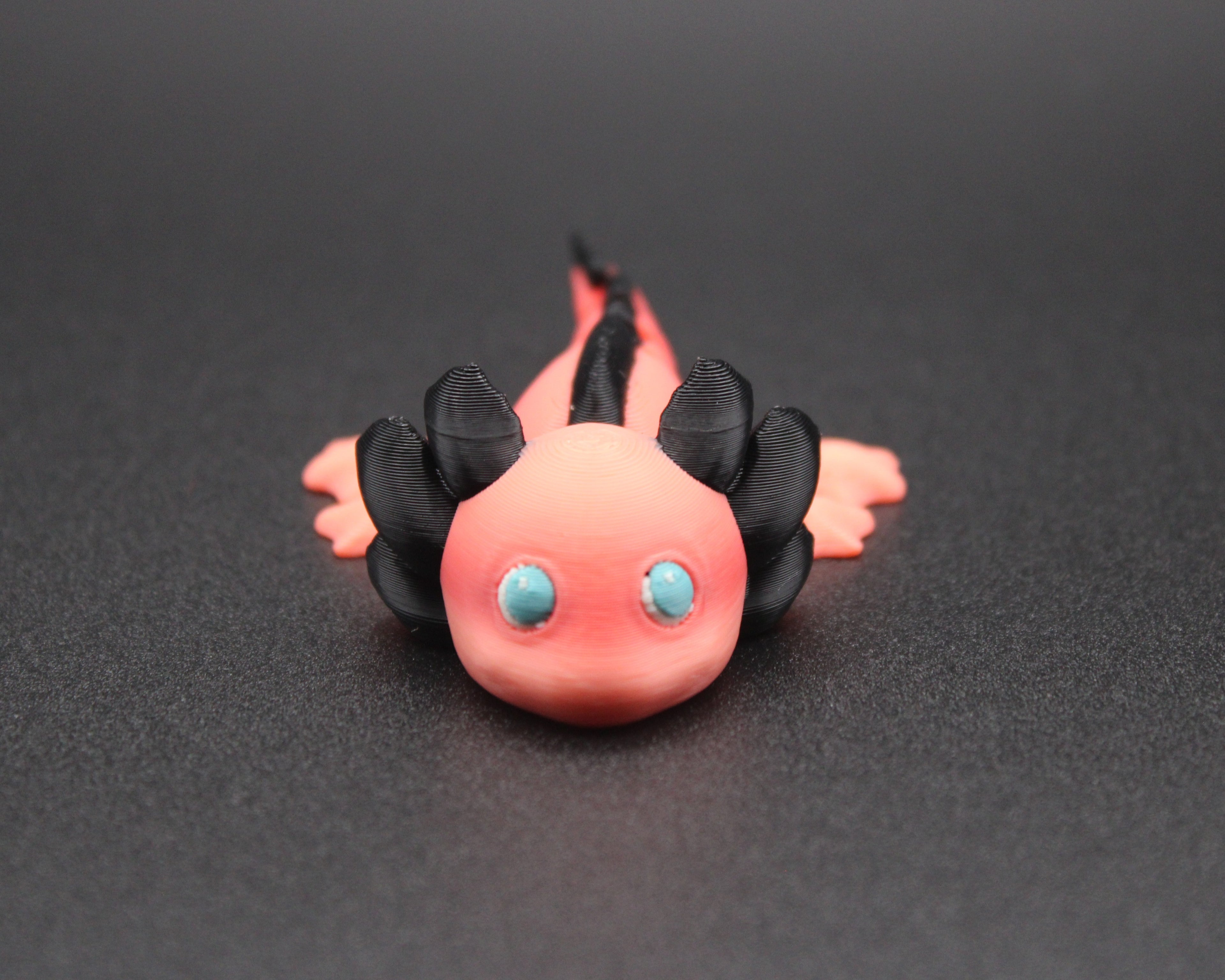 Aristotle - Articulating Axolotl Keychain