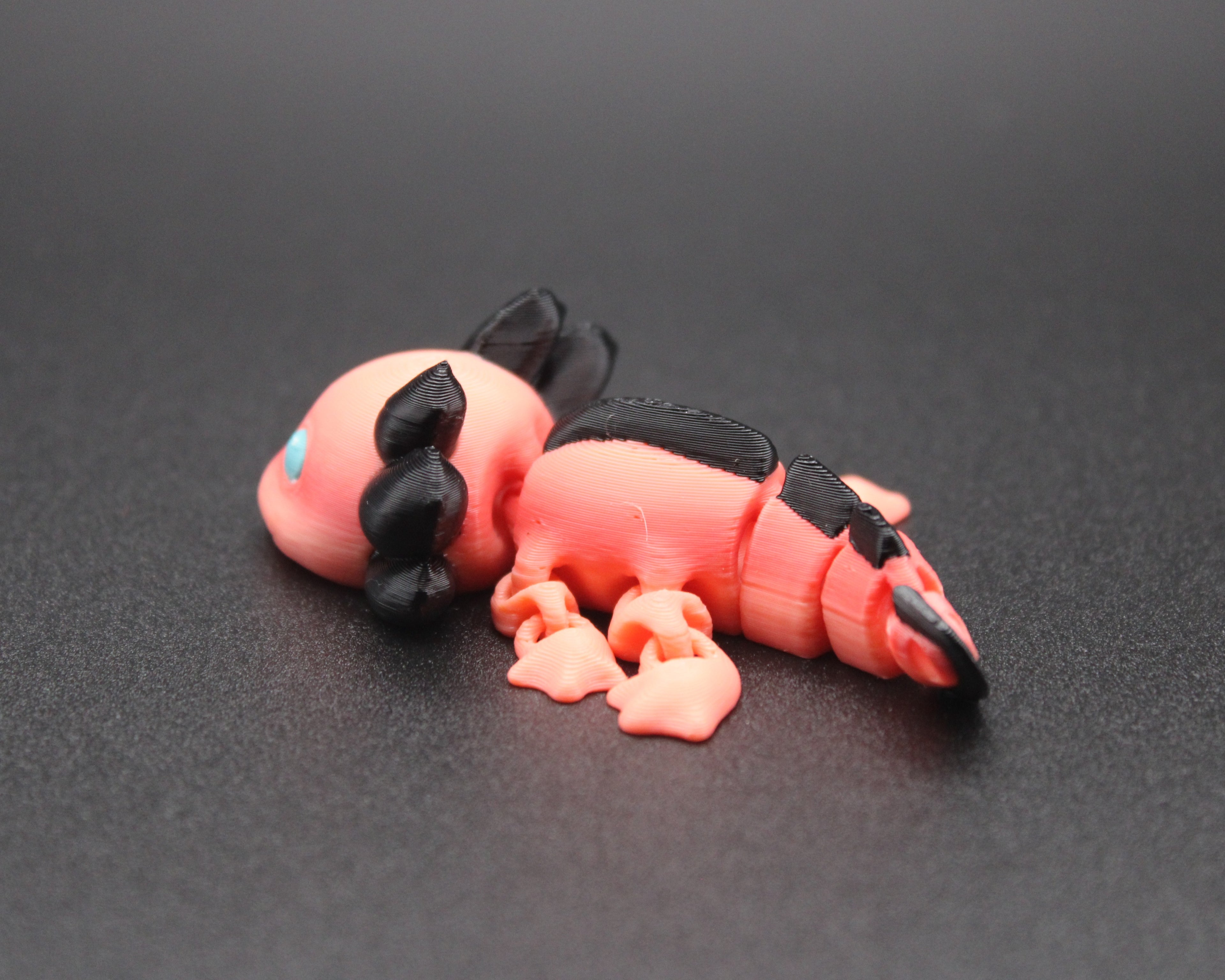 Aristotle - Articulating Axolotl Keychain