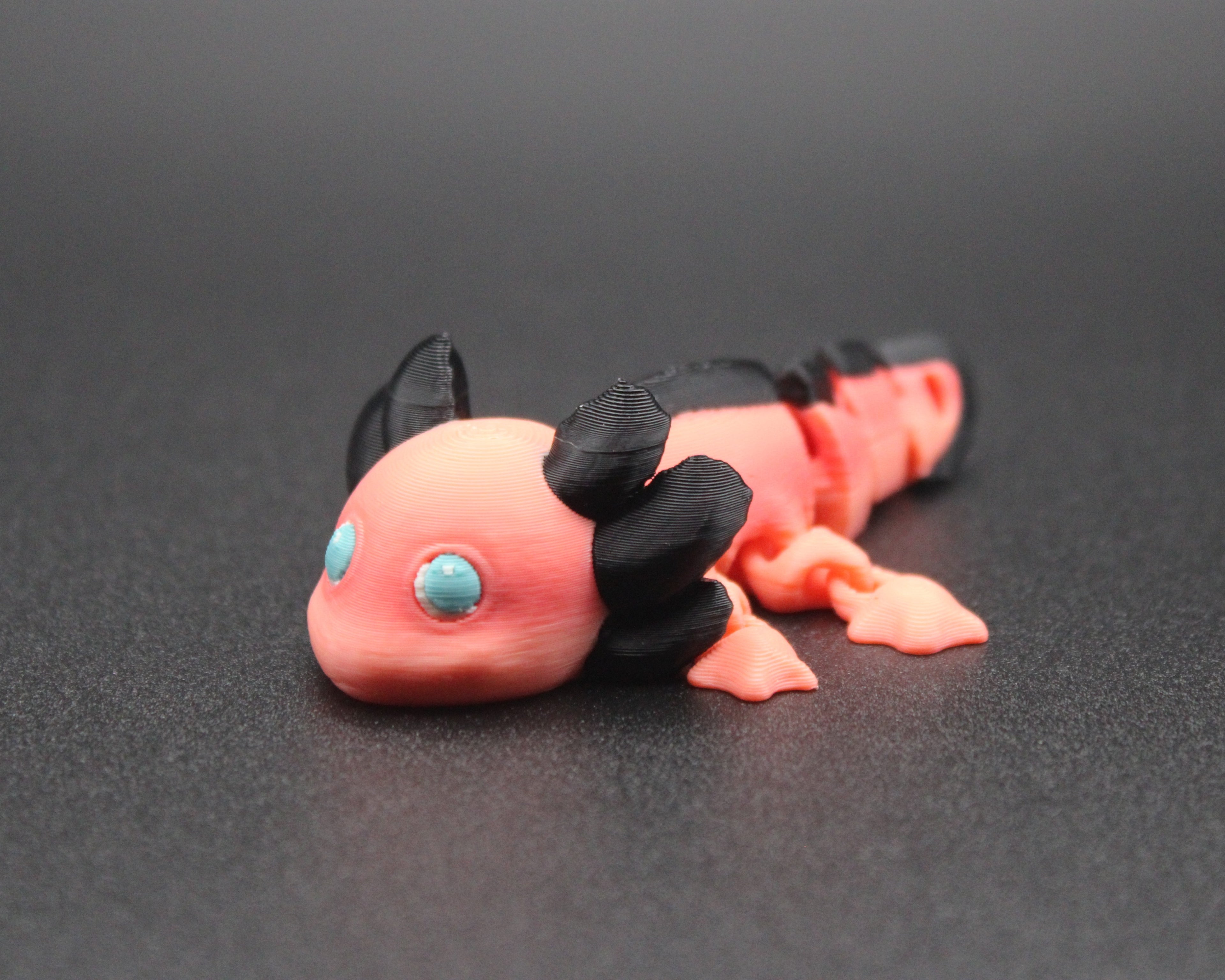Aristotle - Articulating Axolotl Keychain