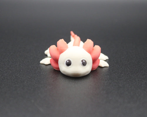 Aristotle - Articulating Axolotl Keychain