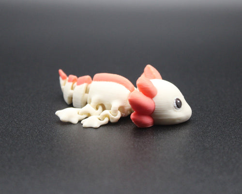 Aristotle - Articulating Axolotl Keychain