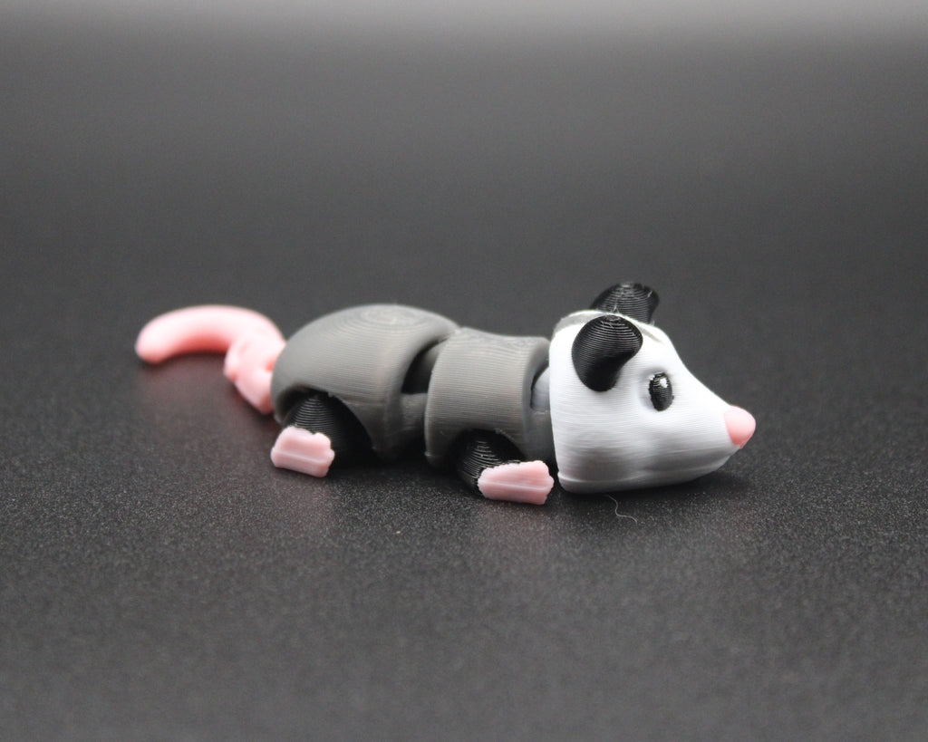 Patches - Articulating Possum Keychain
