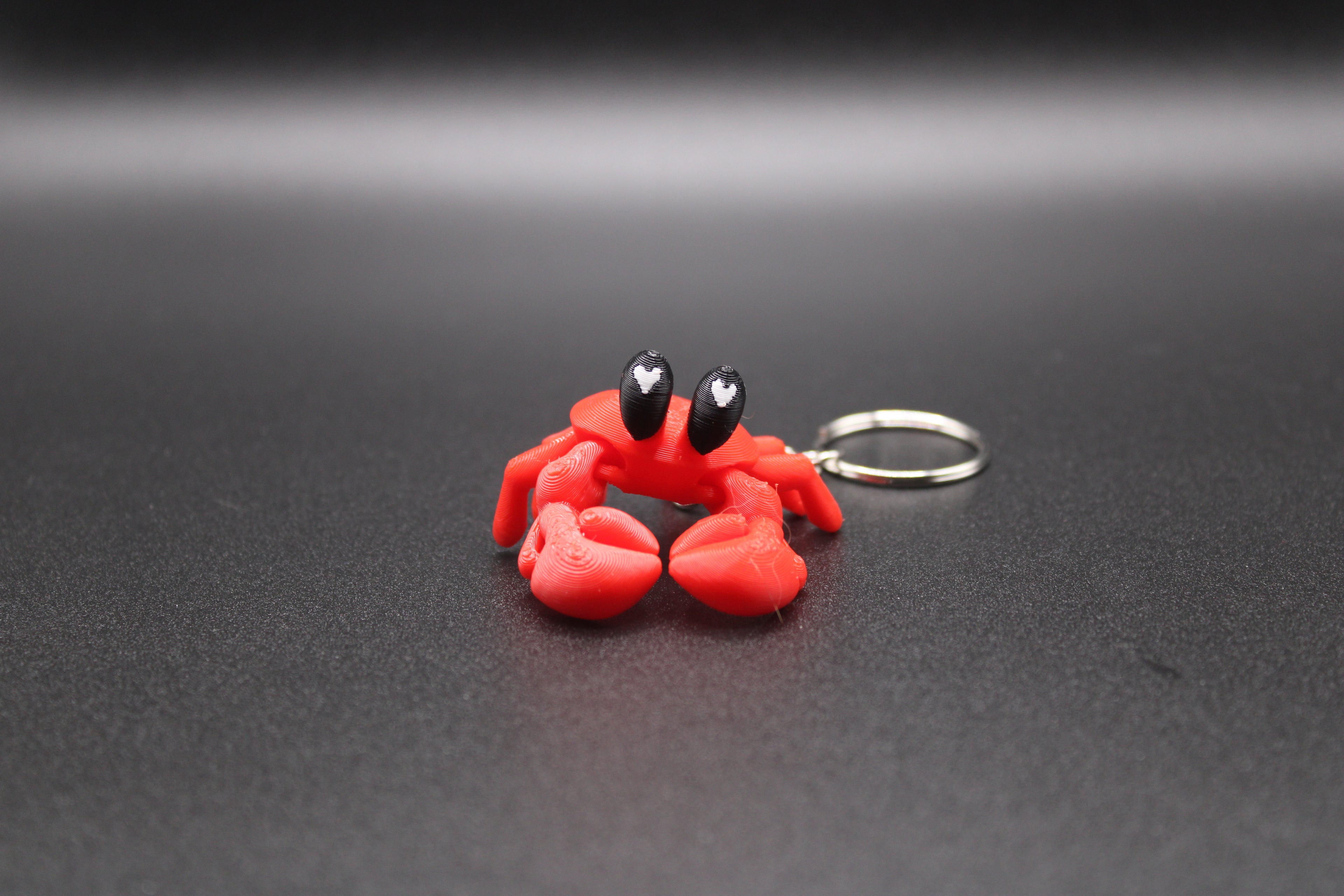Caesar - Articulating Crab Keychain