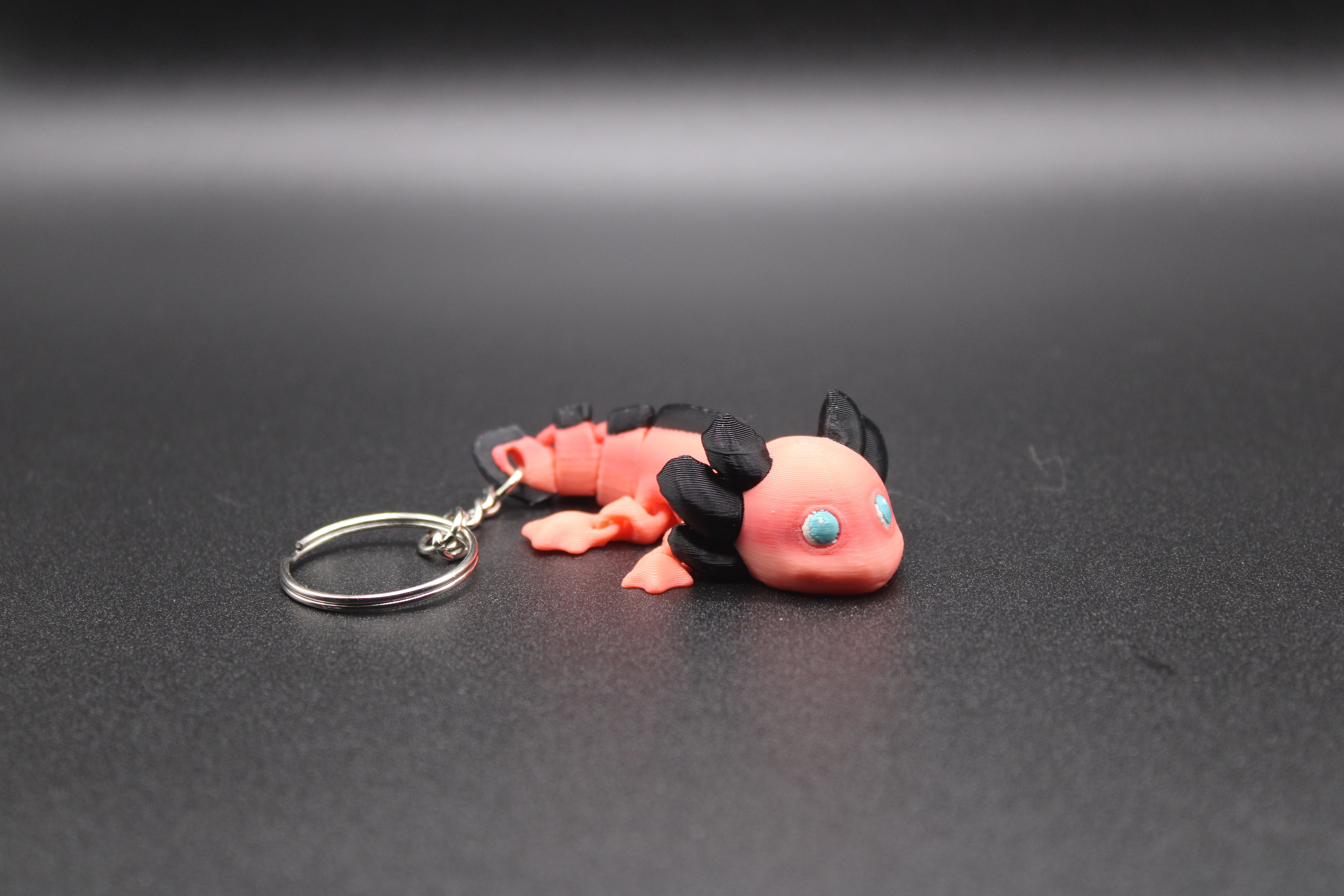 Aristotle - Articulating Axolotl Keychain