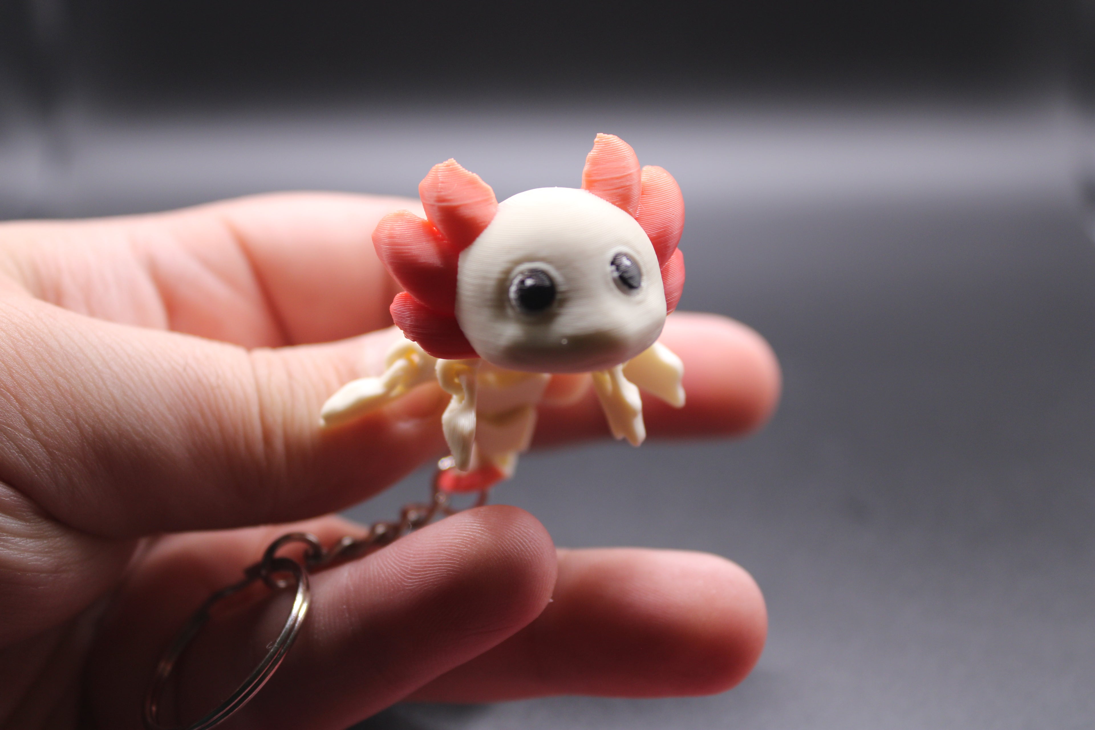 Aristotle - Articulating Axolotl Keychain