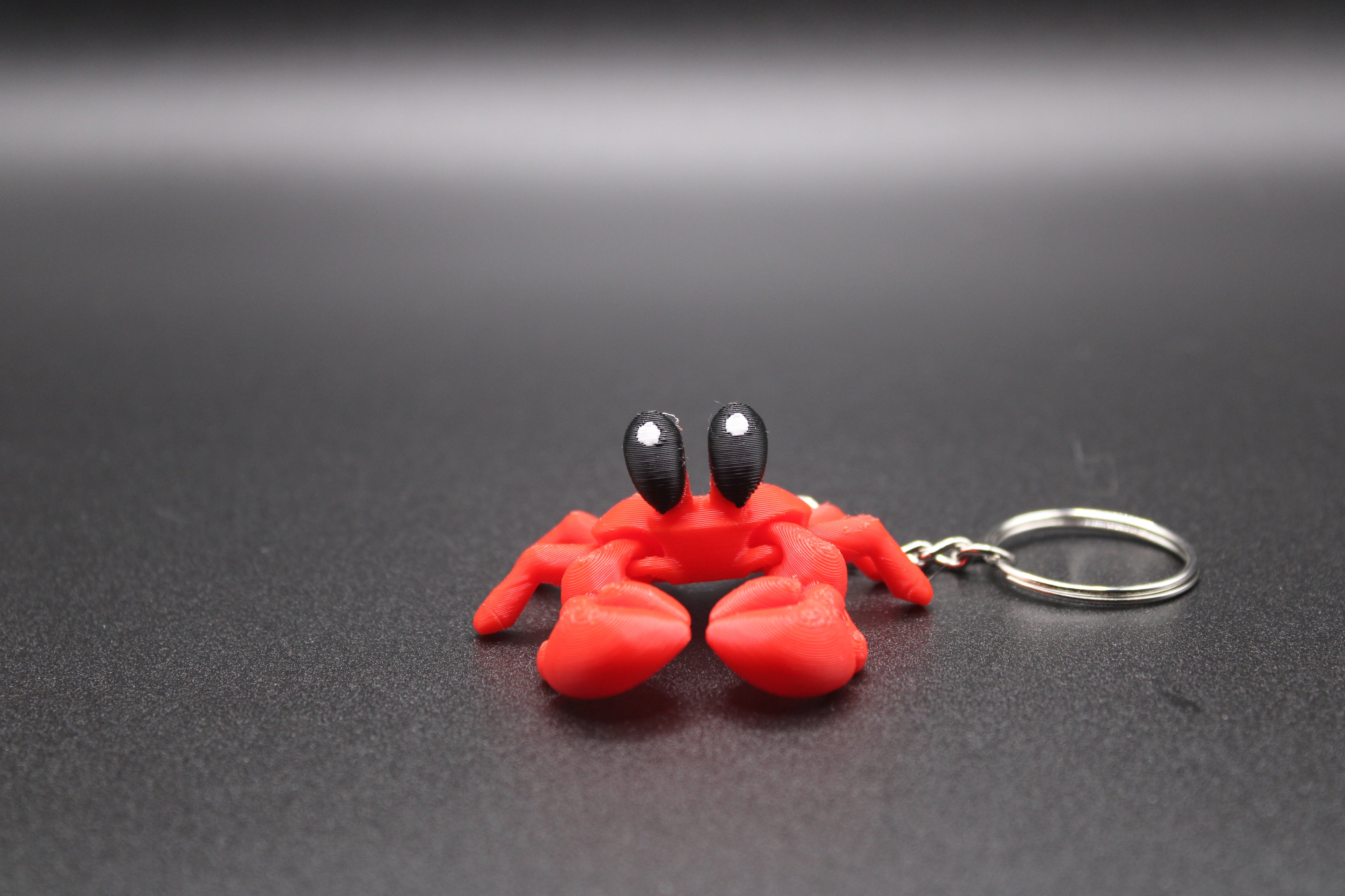 Caesar - Articulating Crab Keychain